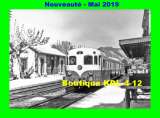 AL 575 - Autorail Decauville XDC 2002 en gare - DIE - Drôme - SNCF