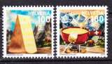 Suisse 2018 YT 2501-2502 MNH la Fondue