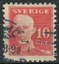 miniature SUEDE 1920 OBLITERE N° 125a