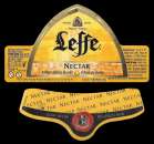 Etiquettes de bière - Leffe Nectar - 25cl - 5,5% alc - Etiquettes décollées