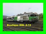 RU 0877 - Loco CC 72027 en gare - USSEL -Corrèze - SNCF