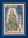 Andorre  N° 172 ** (cote 34 €) Croix Rouge 1964