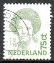 Pays-Bas Yvert N°1372 Oblitéré 1991 Reine Béatrix 75ct