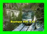 miniature RU CT 15 - Train - loco BB 67520 sur le viaduc de l'Evalude vers MOREZ - Jura - SNCF