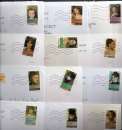miniature LETTRES FRANCE  2012 LES 12 PORTRAITS DE FEMMES  VOIR   SCAN