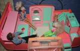 miniature 1996 Motor home ou Maxi van Barbie Mattel 1990 lights and sounds à petit prix !!