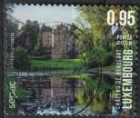 Luxembourg 2018 Oblitéré rond Used SEPAC Paysages Magnifiques Château de Beaufort SU