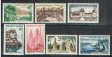 1957 - YT 1125 1126 1127 1128 1129 1130 1131 ** MNH SÉRIE COMPLÈTE.