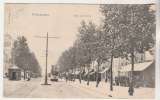 cpa 94 Vincennes Rue de Paris ( Tramway )