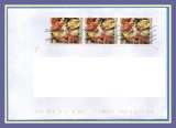 miniature Croix Rouge 1985 N° 2392 x 3 (1 TP def.) / Lettre