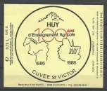 Etiquette de Bière - Belgique - Cuvée St Victor 1986 - 37.5 cl - Brie d'Achouffe  - Neuve