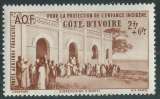 Côte d'Ivoire - Poste Aérienne - Y&T 0007 (**) - Protection de l'enfance indigène -