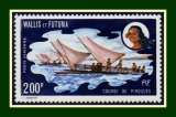 Wallis & Futuna N° PA 43 ** MNH (cote 53 €) Course de pirogues 1972 TB