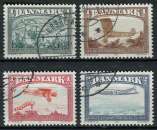 DANEMARK 1981 OBLITERE N° 742 à 745