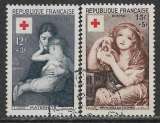 FRANCE 1954 Y&T 1006 / 1007 oblitérés - Au profit de la Croix-Rouge
