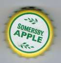 PORTUGAL - CAPSULE DE CIDRE SOMERSBY APPLE VERT ET JAUNE.