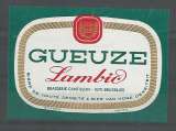 Etiquette de Bière - Belgique - Gueuze Lambic  - 75 cl - Brie Cantillon - Neuve