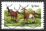 France AA 2015 Y&T 1101 oblitéré - Chèvres - La Rove