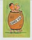 CPSM ILLUSTRATEUR ALEXANDRE : IVROGNES : QU'IMPORTE LE TONNEAU POURVU QUE L'ON AI L'IVRESSE