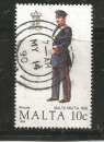 miniature Malte 1989 - YT n° 799 - Uniforme militaire - cote 1,75