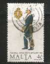 miniature Malte 1990 - YT n° 826 - Uniforme militaire