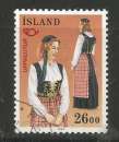 miniature Islande 1989 - YT n° 653 - costume traditionnel