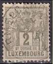 luxembourg ... n° 48  obliteré ... 1882