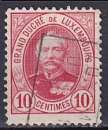 luxembourg ... n° 59  obliteré ... 1891