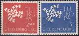 miniature luxembourg ... n° 601/602  neufs** ... 1961