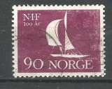 Norvège  1961 - YT n° 412 - Navigation à voile - cote 1,75
