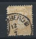 miniature Allemagne - Bavière  N°28 Obl (FU) 1870/73 - Type II