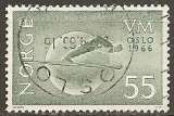 miniature norvege ... n° 492  obliteré ... 1966