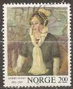 miniature norvege ... n° 827  obliteré - 1982