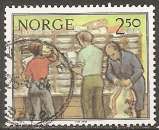miniature norvege ... n° 853  obliteré - 1984