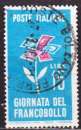 Italie 1963 YT 899 Obl Journée du timbre