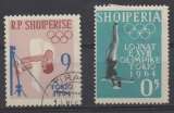 miniature ALBANIE 1964 - JO TOKYO : Gymnastique, plongeon