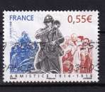 Année 2008 90 ème anniversaire de la signature de l'armsistice de 1918  N° Yvert 4322