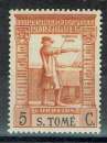ST THOMAS & PRINCE 1938 - YT 307 MH LÉGENDE 