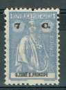 ST THOMAS & PRINCE 1922 - YT 257 MH DENT. 12X11 1/2.