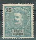 PORTUGAL AÇORES P. DELGADA 1897 - YT 18 OBLITÉRÉ.