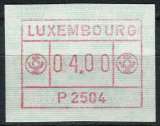 miniature LUXEMBOURG 1983 NEUF** MNH Distributeur N° 1
