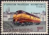 4706 - Y&T n° 686 - oblitéré - Locomotive Diesel - 1966 - Luxembourg