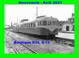 miniature AL 712 - Autorail Decauville DXW en gare de ROSPORDEN - Finistère - RB