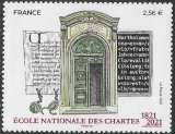 FRANCE 2021 : yt 5472 **/mnh # 200 ans de l’École nationale des chartes