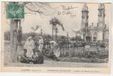 cpa 95 Enghien-les-Bains Jardins des Roses du Casino ( infirmières 1916 )