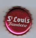 BELGIQUE - CAPSULE DE BIÈRE SAINT LOUIS FRAMBOISE.