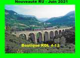 miniature RU 1876 - Automotrice Z 7500 sur le viaduc des Terrals - COMPEYRE - Aveyron - SNCF