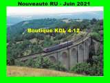 miniature RU 1877 - Automotrice Z 7300 sur le viaduc de Vézouillac - VERRIERES - Aveyron - SNCF