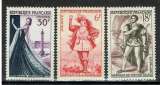 FRANCE 1953 - YT 941 943 944 ** MNH.