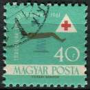 miniature HONGRIE 1961 OBLITERE N° 1424 Croix-Rouge